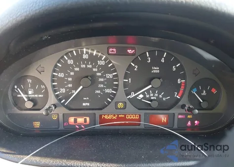 2002 BMW 325Xit из США, поврежденный, VIN WBAEP33442PF00982